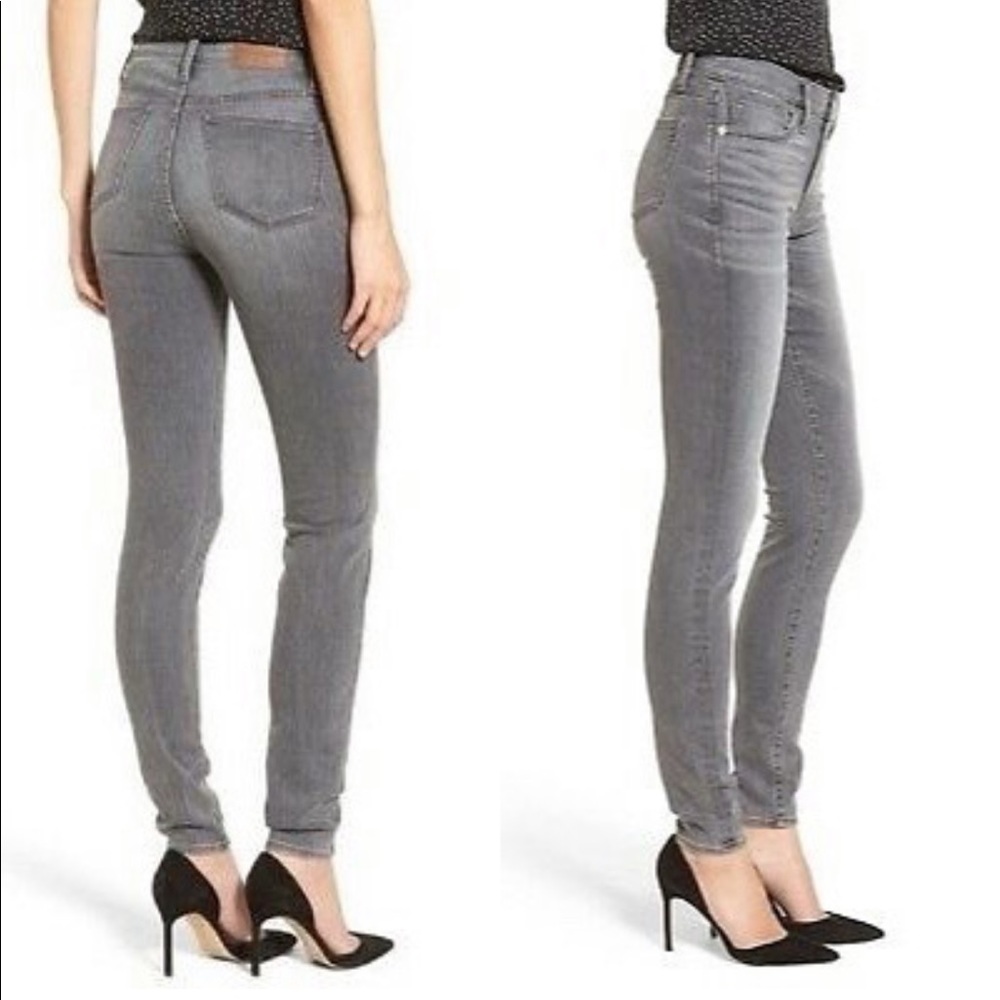 Madewell 9” High Riser Skinny Skinny in Shaw Wash